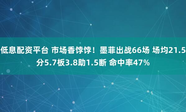 低息配资平台 市场香饽饽！墨菲出战66场 场均21.5分5.7板3.8助1.5断 命中率47%